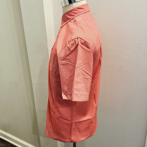 Nick Graham Everywhere Shirt Men’s S Orange Blue Stretch Modern Fit NWOT - Picture 3 of 6